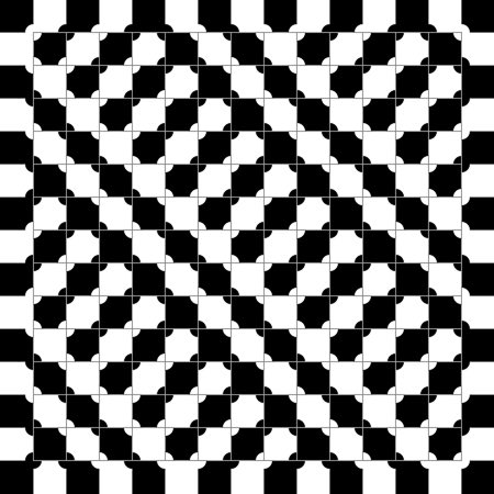 Vertically or horizontally drawn gray lines appear to be curved.
