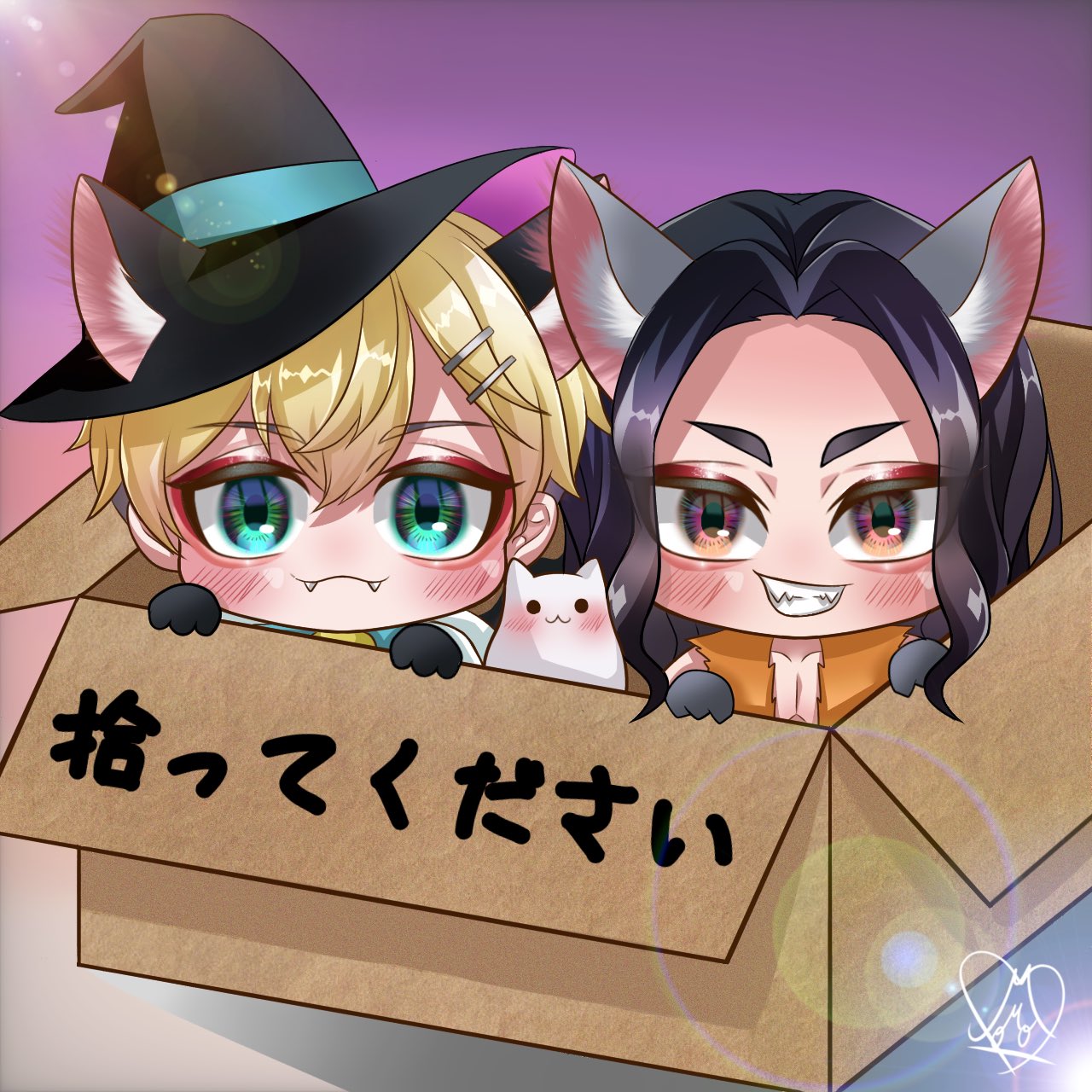 Momo イラスト垢 Happy Halloween 1弾 遅刻 ばじふゆ ハロウィン イラスト ー 拾ってくださいー 東卍fa 東リべfa 東リべハロウィン T Co Wg7l5e0wxs Twitter