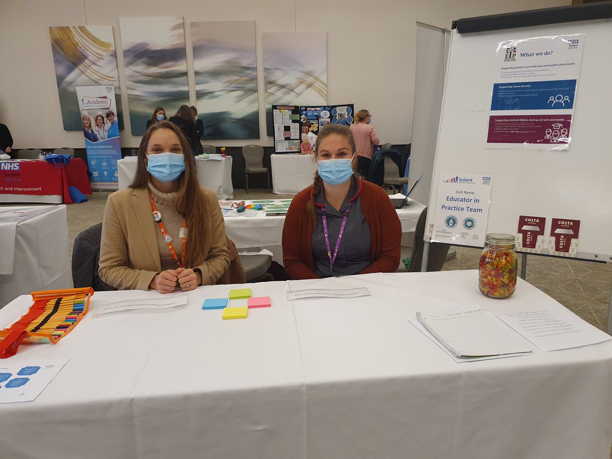 LETSolent's tweet photo. The Educators in Practice stall at the Child &amp; Families Away Day. Come and chat to us! @SolentNHSTrust https://t.co/vD4NoEMPlr