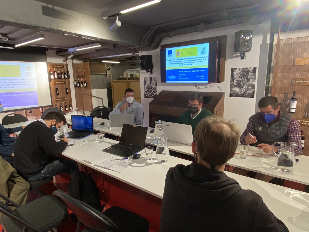 Reunión organizativa G.O. GESVAC 4.0  <a href="/RevistaFrisona/">CONAFE - Frisona Española</a> <a href="/cobadu_coop/">Cobadu</a> <a href="/ITACYL/">Innovación agroalimentaria - JCyL</a> #limusin #FECL  <a href="/usal/">Universidad de Salamanca</a> <a href="/gesvac/">GESVAC 4.0</a> Grupo operativo destinado a la creación de una plataforma de gestión de datos del vacuno de carne gracias al FEADR y al PNDR del @mapagob