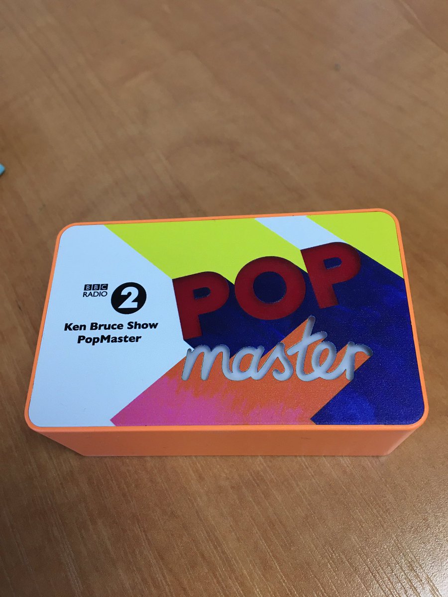 paulareddevil's tweet image. Just played Popmaster on my shiny new speaker. Thank you @BBCRadio2 @scott_mills