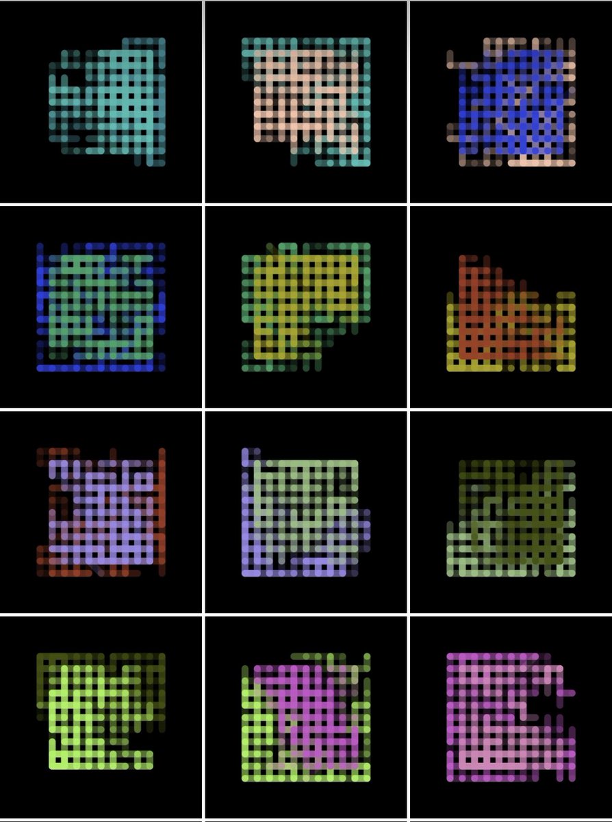 When you literally dream up a script and then simply write it down after you wake up… #nft #creativecoding #processing