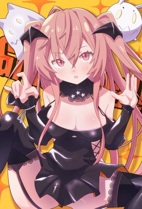 がおー…えっ、もう終わった?🎃
#艦これ #ジョンストン 