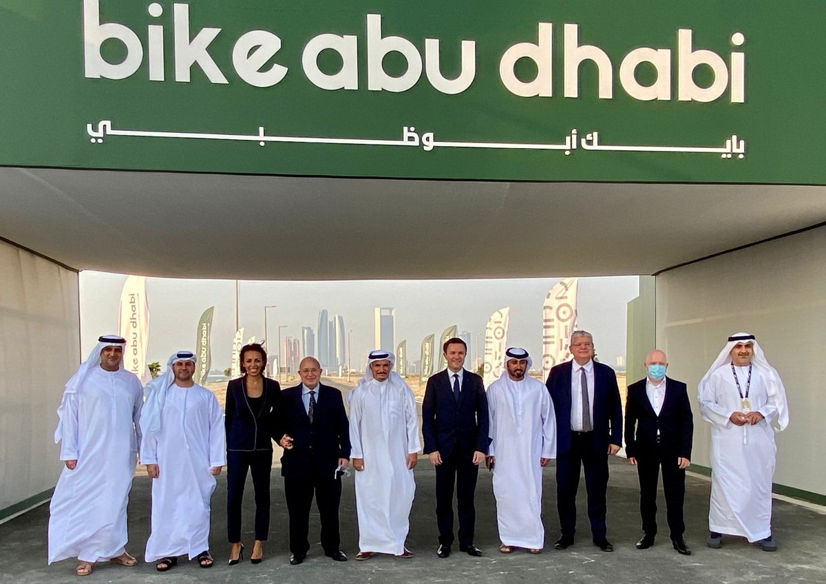 With a marvellous cycling infrastructure to promote cycling in all its forms, the UCI is very pleased to award the UCI Bike City Label to Abu Dhabi 🇦🇪 

The UCI Urban Cycling &amp; Gran Fondo World Championships taking place in this beautiful city will be a phenomenal experience!