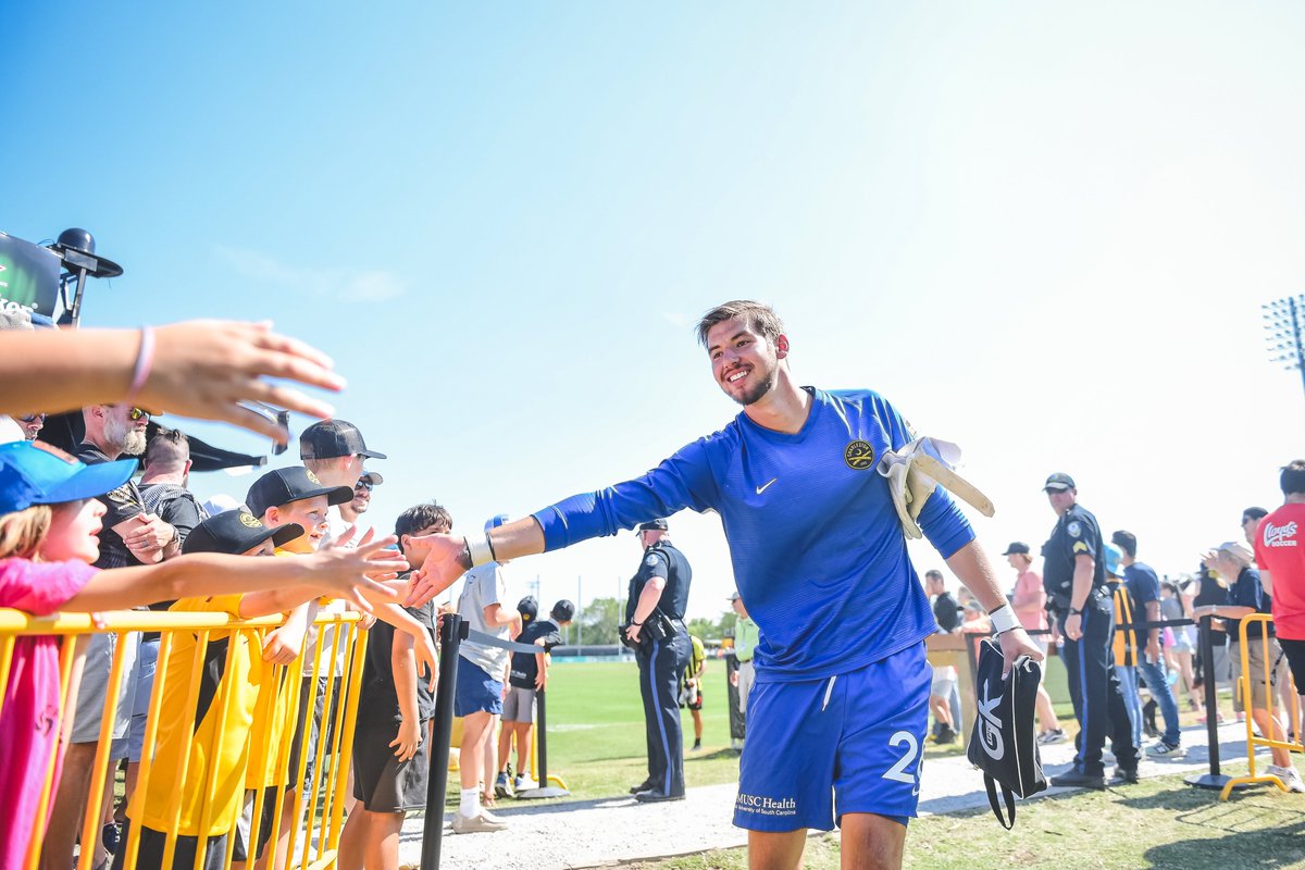 Chas_Battery's tweet photo. Whether during the day or after the sun had fallen behind the Lowcountry skyline, your support was relentless 🙌 https://t.co/LUrdiJB4Q9