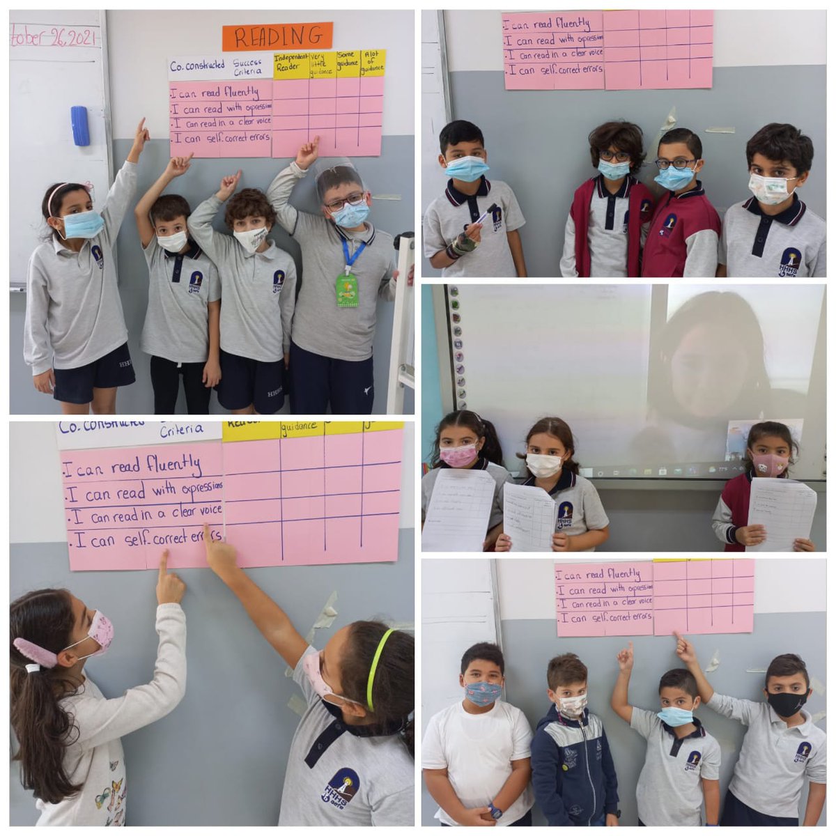 Grade3_learners's tweet photo. Reading is a gateway to learning. It develops our imagination,improves our vacabulary and develops our spelling skills..It was essential to involve our 3rd graders in co-construcring the reading success criteria.
@Hhhsinfo @dina_jradi @HalaAlKotob @TawilNoor @DaraziFarah https://t.co/vmjEhWAuFF