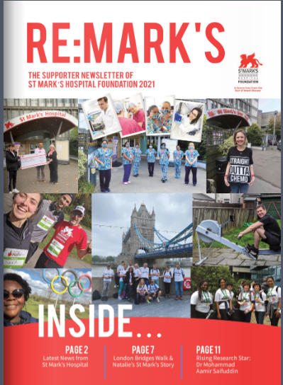 We are delighted to share our latest edition of Re:Marks, the St Mark’s Hospital Foundation’s newsletter. Follow the link here to read this jam-packed edition! stmarkshospitalfoundation.org.uk/about/publicat… #WeAreStMarks #research #education #innovation