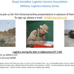 Photo by Royal Canadian Logistics Service Association (@RCLSAssoc)