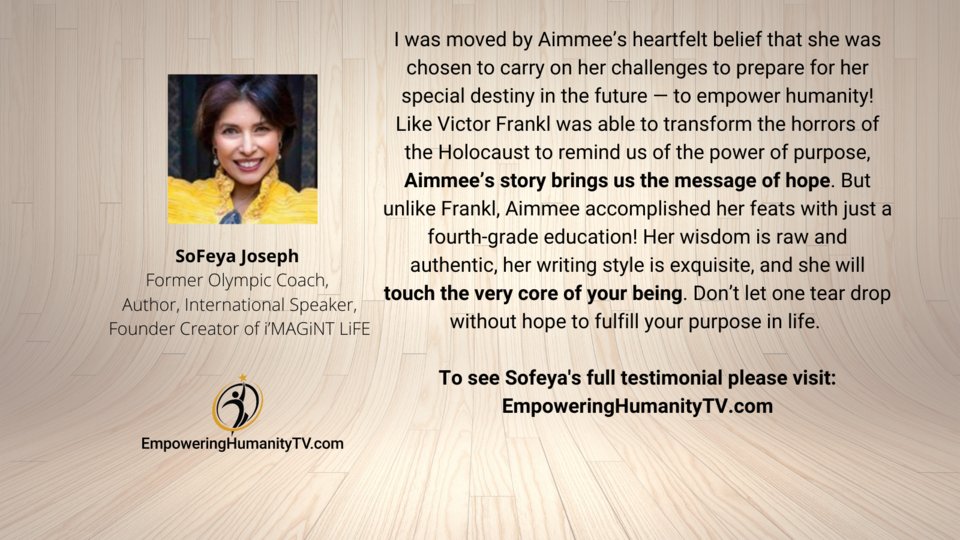 AimmeeKodachian's tweet photo. I would love to hear your testimonial or feedback on "Tears of Hope"
If you have not read it you can grab a copy here https://t.co/CsgZnKO3cf
#TearsofHope #NewReads #bestbookstoread #Truetolifestories #AimmeeKodachianEmpoweringHumanityTV
#Mustreads https://t.co/1U1KsVPFTi