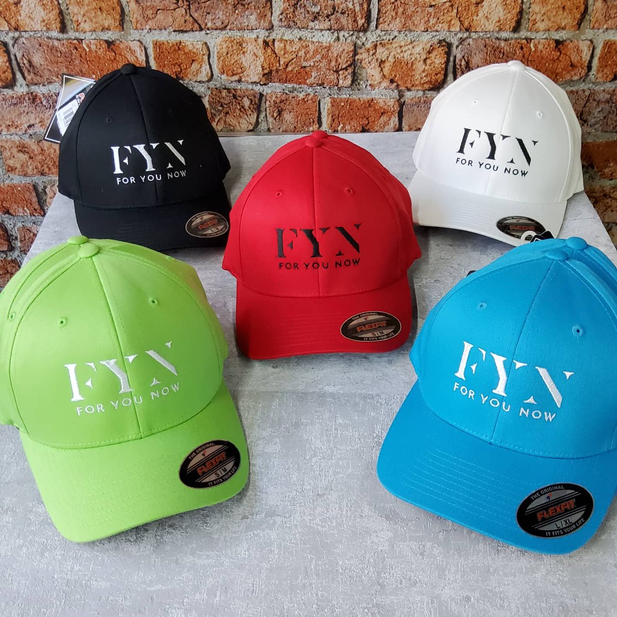 YourShirtsuk's tweet photo. A bright and colourful selection of embroidered flexfit caps produced for For You Now 🧢 

@flexfit

#yourshirtsuk #hats #embroideredhats #caps #flexfit #embroideredlogo #foryounow #activewear #personalisedhats #workwear #uniform #brandedclothing #embroidery https://t.co/6t5lrcCA6G