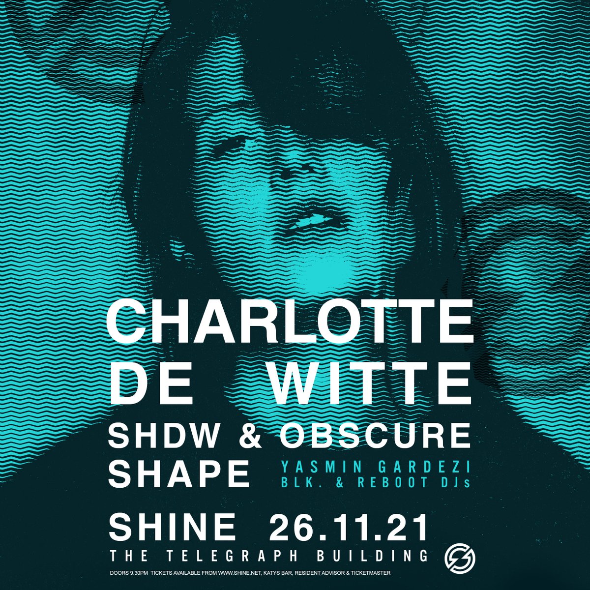 ShineBelfast's tweet photo. ◎ 𝗦𝗛𝗜𝗡𝗘 | 26 Nov ◎

CHARLOTTE DE WITTE
SHDW &amp; OBSCURE SHAPE
Yasmin Gardezi
blk. 
+ more

𝗦𝗜𝗚𝗡 𝗨𝗣 for pre-sale access via https://t.co/FtP029sZqD

Tickets from 13th April 2020 [Easter Monday] remain valid - no exchange necessary!

🔃 RT for a chance to WIN tickets 🔃 https://t.co/wxqmqO9yOy