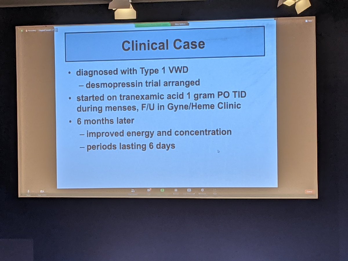 CBR_UBC's tweet photo. Pleased to hear from Dr. @james_paulad of @QueensPathology about "Challenges facing women with  #bleeding disorders". Thanks for sharing insights on this important topic today. 5/n https://t.co/180Jryh78p