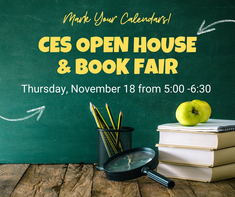 CESLittleDragon's tweet photo. OPEN HOUSE and BOOK FAIR https://t.co/8kji2FTKSC via @ParentSquare https://t.co/9pWo9XIxtH
