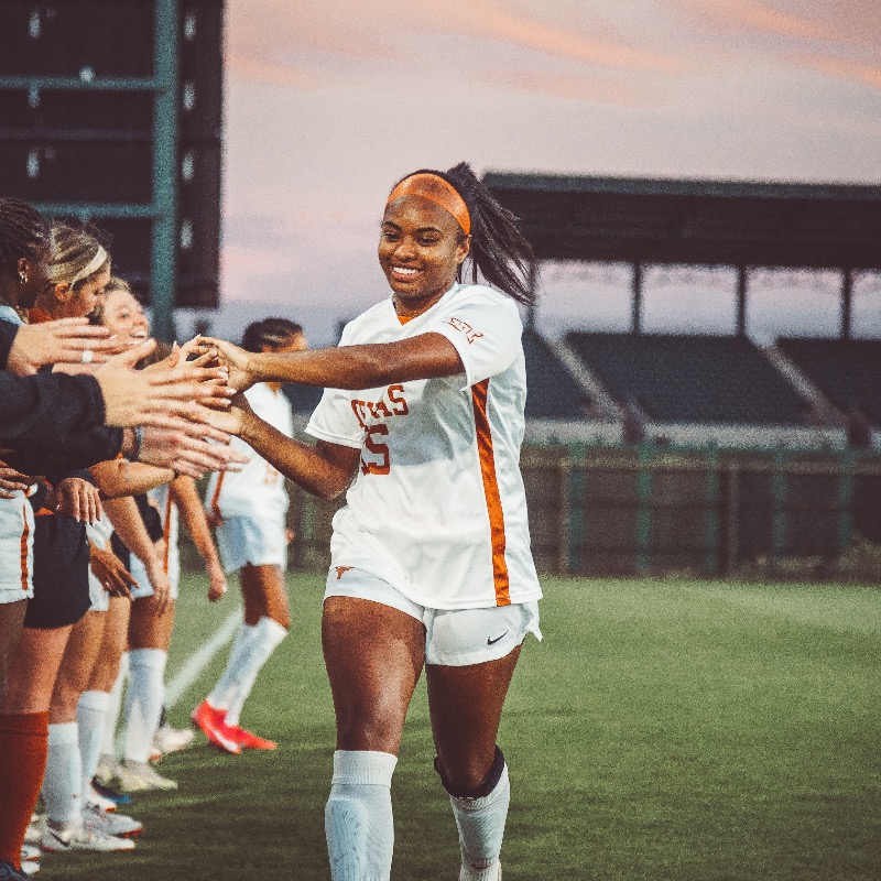 TexasSoccer's tweet photo. Congratulations to Lexi and Trinity!