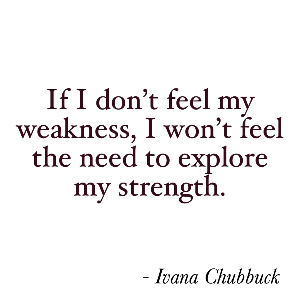 ivanachubbuck's tweet photo. If I don’t feel my weakness, I won’t feel the need to explore my strength. 

#thepoweroftheactor #thechubbucktechnique #overcomeandwin #strengthinvulnerability #actors #directors #film #tv #theater #acting #life #empowermentthroughthearts https://t.co/HYNJzzA0Cp