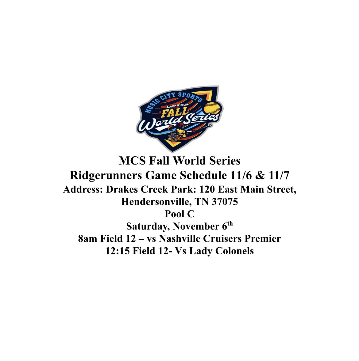 Excited for the USSSA World Series in Hendersonville, TN this weekend! My Sideline HD link is in my bio where the games will be live streamed!
<a href="/UUAthleticsSB/">Union University Softball</a> <a href="/TNUsoftball/">Trevecca Softball 🥎 💜</a> <a href="/betyree/">Ben Tyree</a> <a href="/LeeUSoftball/">Lee Univ Softball</a>  <a href="/CStateSoftball/">Columbia State Softball</a> <a href="/coachk_dub/">Katie Rominger Willingham</a> <a href="/UTSSoftball/">UTSouthern Softball</a>  <a href="/KaelinDawson11/">Kaelin Dawson</a> <a href="/LipscombSB/">Lipscomb Softball</a> <a href="/CoachKRyman/">Kristin Ryman</a>