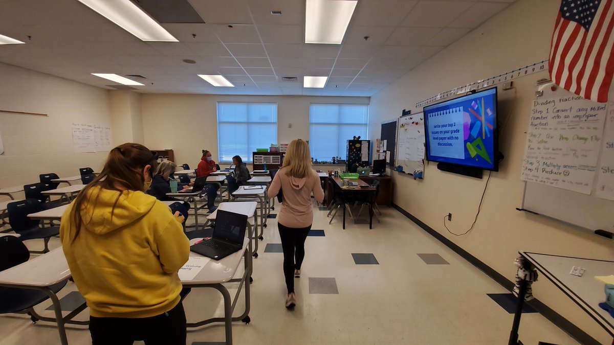 ARichardsonCCS's tweet photo. Just facilitated my first vertical math plc. Thank you to the awesome @hickoryridgemid math teachers.

#PrincipalIntern #adminINtraining #HickoryRidge #verticalmathplc https://t.co/vp6Bl7TzyK