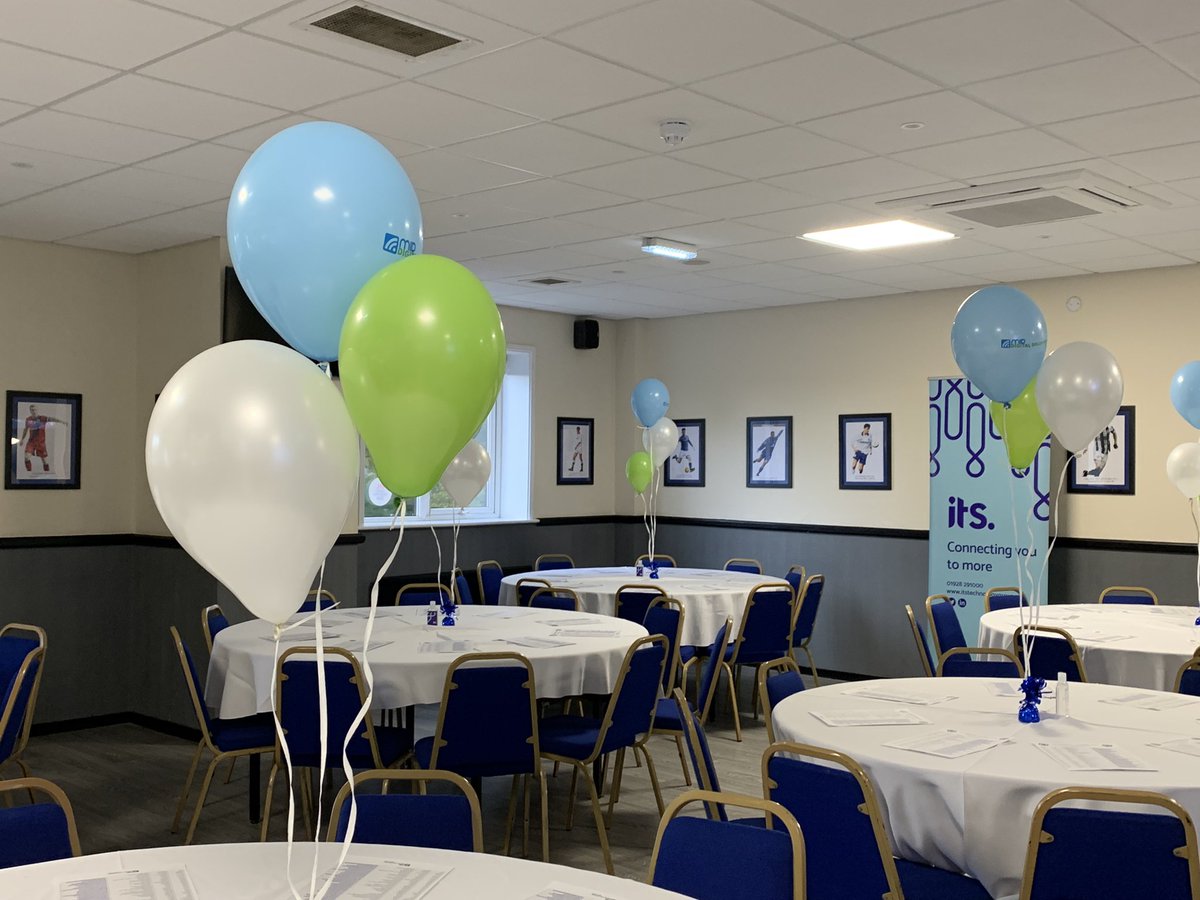 MIDDigitalUK's tweet photo. 30 minutes to go until the Business Event Night at @officiallydale proudly sponsored by ourselves.
The stage is set and we can’t wait to welcome everyone, enjoy a great game and have a good time.
Joining us are our partners @ITSTechGroup, @TelcoSwitch, and @virginmedia. https://t.co/QFL6sXv26x