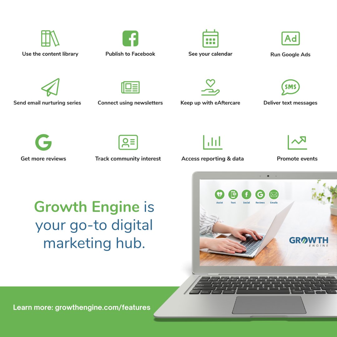 GrowthEngine3's tweet photo. With Growth Engine, you'll get everything you need to make your marketing engine hum all in one place. Content, publishing, scheduling, texts, emails - whatever you need, Growth Engine has you covered. Learn more: https://t.co/agu70Uvyv0 https://t.co/7Yol0GlmET