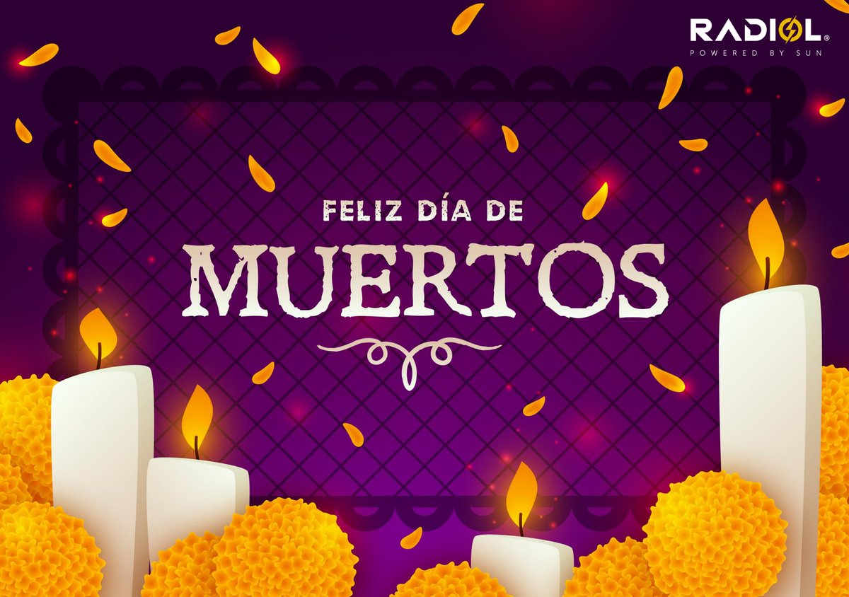 radiol_mx's tweet photo. Recordemos a aquellos quienes ya no están presentes. ⚡☀️
.
.
.
#Radiol #sol #sun #powerbysun #ecologia #ecology #green #planet #DiaDeMuertos #dayofthedead https://t.co/igl1JaqAre