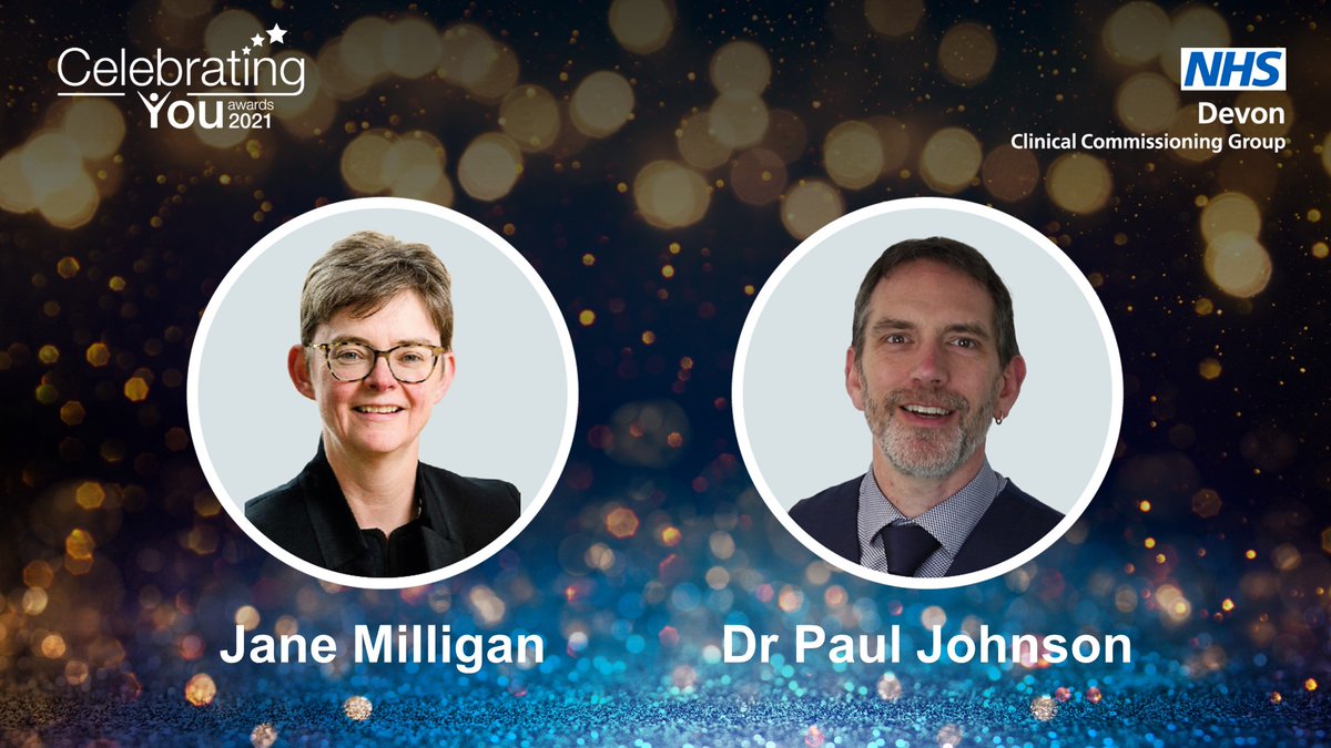 NHSDevon's tweet photo. Our chief executive and clinical chair, Jane Milligan and Dr Paul Johnson, kick off our Celebrating You Awards 2021 ceremony by thanking staff for all they have done over the past year
#CelebratingYou #WorkingTogetherForDevon https://t.co/7Y0WiwtpKh
