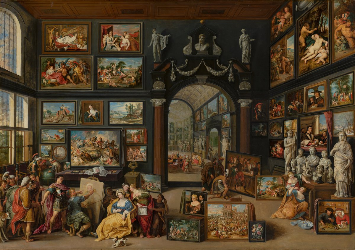 Whenever I face a tedious task that I dread, I sometimes think of this painting.
