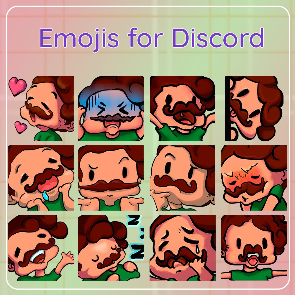 0lillth's tweet photo. Novos emojis pro Canal do Discord do @f9rezende 
#emoji #commissionsopen https://t.co/pepejyi7Dk