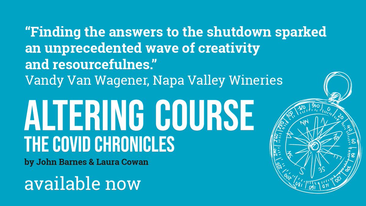 How did a winery have to think differently &amp; alter course? Vandy's, &amp; other personal &amp; biz stories that came out of the mess of covid. All proceeds to <a href="/MindCharity/">Mind</a> @MindinHarrogate. Ideal gift for your customers. Find out more &amp; copies £10 here #agoodread therockfish.co.uk/blogs/good-thi…