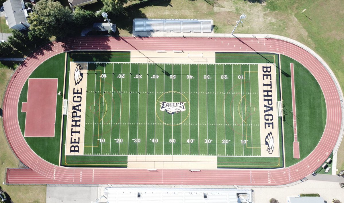TheLandTekGroup's tweet photo. Check out the new surface at Bethpage High School @GoldenEaglesBHS ๐
Learn More: https://t.co/VvWkJEXJeI
โขโขโข
#Bethpage #NY #HighSchoolSports #SyntheticTurf #TurfField #FieldTurf #Stadium #Sports #Football #Baseball #Soccer #Turf #AthleticField #Construction #LandTek https://t.co/SwH1ueeXJb