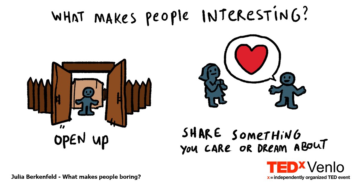 What makes people boring? 😮‍💨
#TEDxVenlo