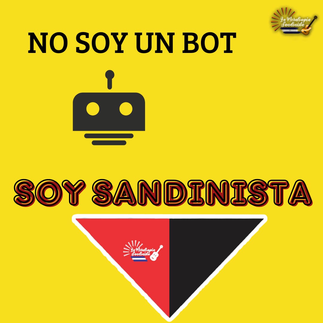 la_moralimpia's tweet photo. No somos bots somos centenares de miles que amamos nuestra Patria Nicaragua #NoviembreVictorioso #A5DiasDeLaVictoria @manuelespin1984 @Barreralupita79 @Charliebrown_80 https://t.co/3n788huNh3