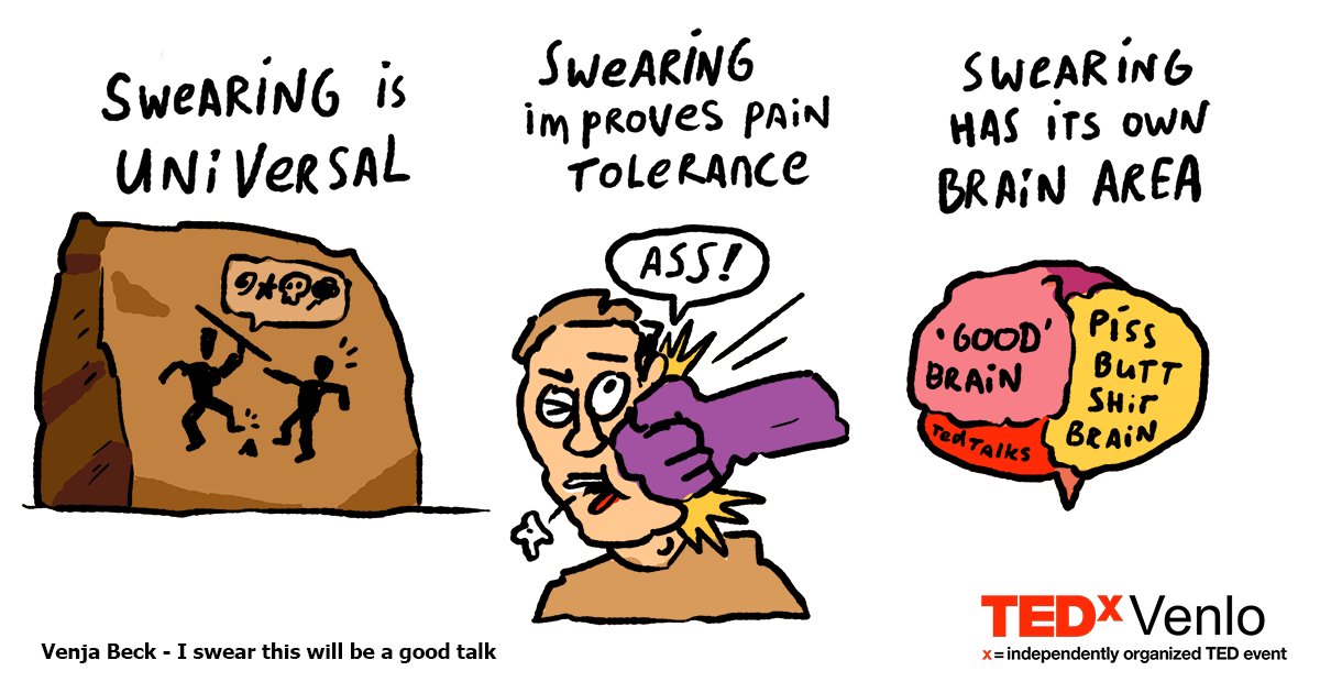 I swear this will be a good talk! 🗣
#TEDxVenlo