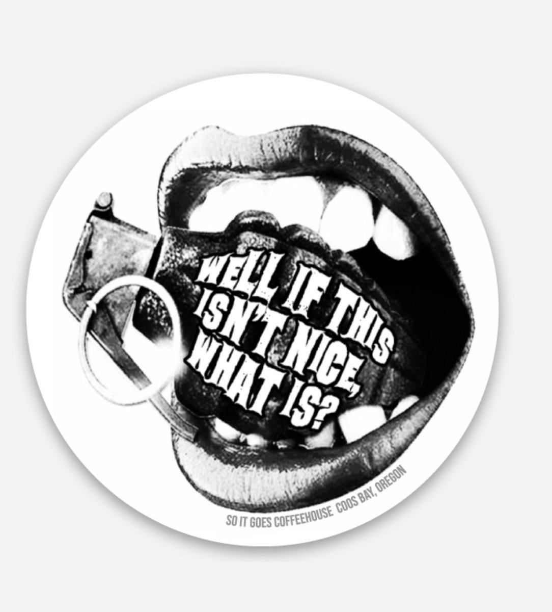 soitgoescoffee's tweet photo. New stickers in the house ⚡️⚡️ #vonnegut #soitgoes https://t.co/ZZRHVNdZGD
