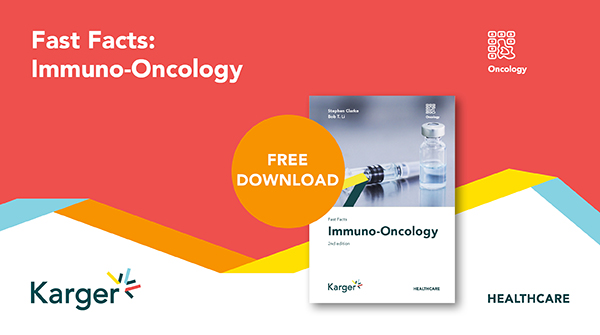 HealthKarger's tweet photo. The treatment of cancer has been revolutionized by therapies that modulate the immune system. This publication provides all you need to know about immuno-oncology, concisely summarized.
Free Download: https://t.co/hXfk6xPWY9
#FastFacts #KargerHCP #Oncology https://t.co/NRDRiVAs9c