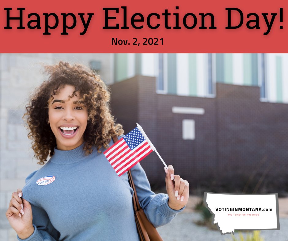 VotingInMontana's tweet photo. It's Election Day, #Montana! 🥳🗳

Get your ballots in by 8 PM TONIGHT! Contact your county's elections office if you need help.
 
Contact info for all the state's elections offices can be found here: https://t.co/9BC6lXKiJ6

#VotingInMontana https://t.co/WgTxkcXvKU