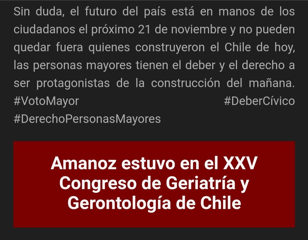 amanozfundacion's tweet photo. Compartimos la editorial de nuestro boletín mensual Notiamanoz, esta vez acerca del voto de las personas mayores en las próximas elecciones. #VotoMayor #Elecciones puedes ver nuestro boletín en: https://t.co/bw3Wss3OTY https://t.co/Z3ZwW2jtOk