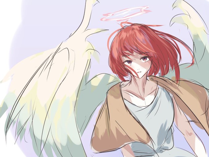「angel angel wings」 illustration images(Oldest)｜21pages