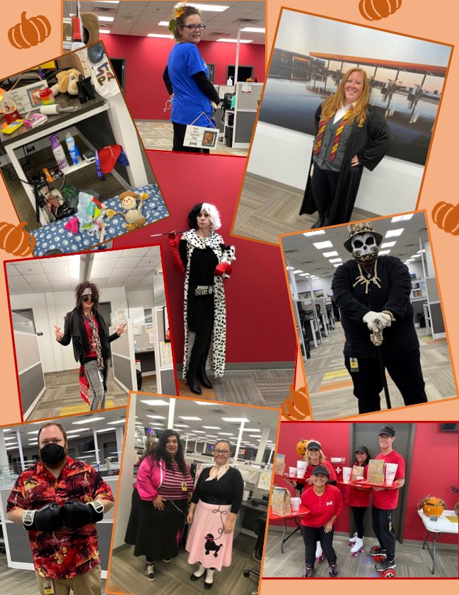 lovebug_2021's tweet photo. Don’t be normal, #begreat ❤️ #Loves Halloween Costume Contest🎃🎃🎃 #HappyHalloween2021 #bestplacetowork #lovemyjob @LovesTravelStop https://t.co/COEJVNzGHE