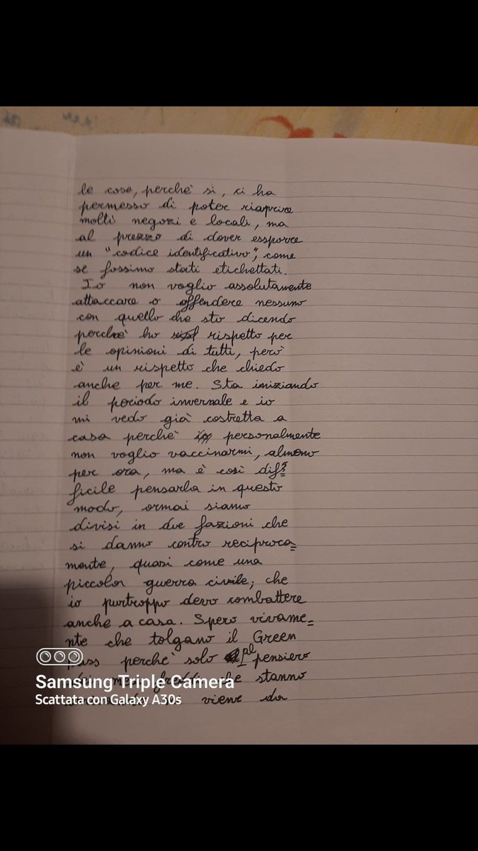 lordfed3's tweet image. Leggete questo tema: l'autrice è una giovane studentessa di una scuola media di #Trieste.

Ogni singola parola è una coltellata nel cuore di chi può ancora definirsi un essere umano.