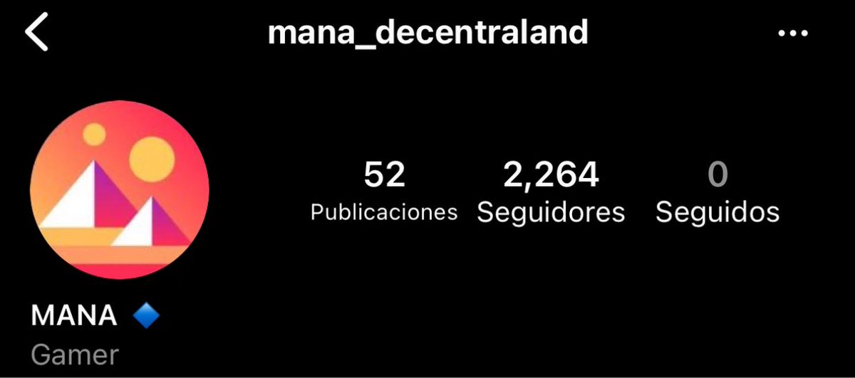 MDecentraland's tweet photo. Follow us on Instagram: 

https://t.co/ZJHhnicLfg

#mana #Decentraland #follow #Metaverse #coin #cryptocurrency https://t.co/jSOnyBWRh4
