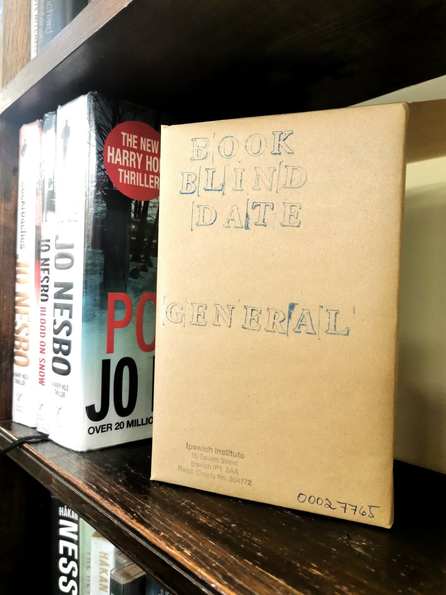 Ips_Institute's tweet photo. Not sure what to read next? Take a chance on our new book initiative, Book Blind Date 🙈📖
Everyday from 9AM-4PM!
#bookblinddate #independentlibrary #ipswichinstitute #culturalheritage #eastanglia #newin #thriller #generalfiction https://t.co/BSCqJewz43