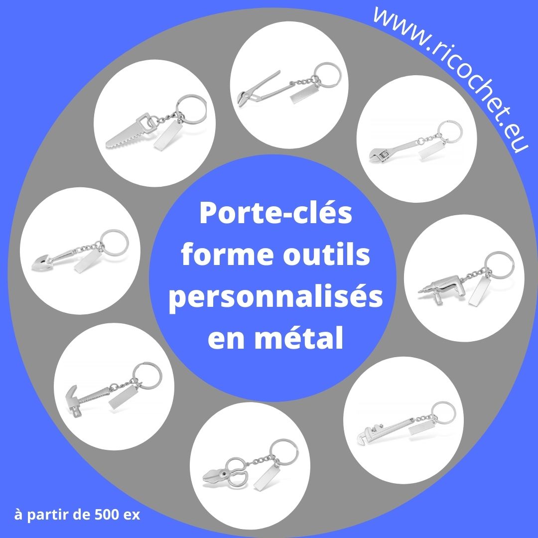 Offrez ces porte-clés à l'image de votre entreprise : marteau, scie, pince... en savoir plus bit.ly/3bzuqoc #porteclés