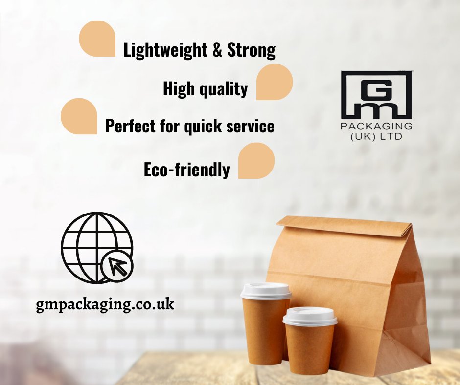 GM Packaging (UK) Ltd (@gmpackaging_uk) on Twitter photo We sell an extensive range of paper bags on our website. For custom printed bags please contact our team via telephone or email :
0191 296 2007
sales@gmpackaging.co.uk
#ecofriendly #ukpackaging #paperindustry #paperbags We sell an extensive range of paper bags on our website. For custom printed bags please contact our team via telephone or email :
0191 296 2007
sales@gmpackaging.co.uk
#ecofriendly #ukpackaging #paperindustry #paperbags