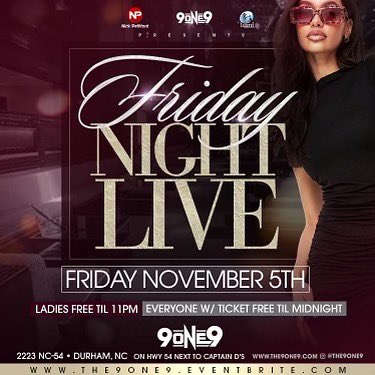 djshowout919's tweet photo. Club 9one9 this Friday &amp; Sunday! Ya boy on the 1z and 2z! It’s homecoming , let’s get active! #ShowoutExperience https://t.co/QTaTto8AYy