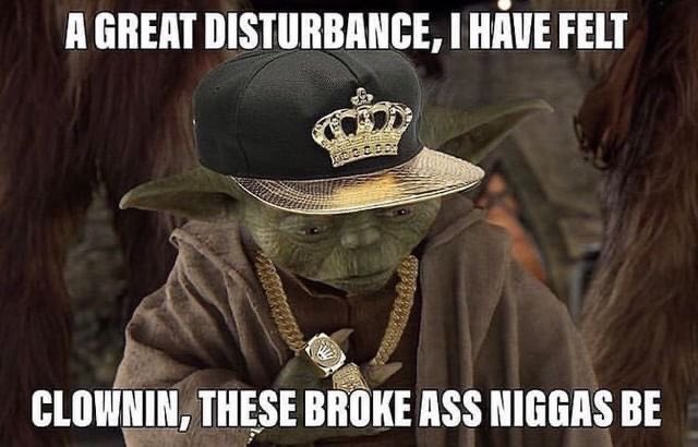 henryscott188's tweet photo. Great words from #masteryoda 🙏😁 https://t.co/xez09BcwoY