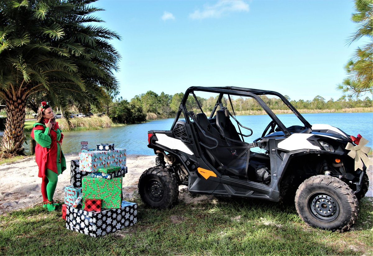 RevolutionATV's tweet photo. It is officially the beginning of the Holiday season in Orlando! 
The gift of adventure is always at the top of our list! What are you hoping to get this year? 🎁

#getdirty #getoutside #freshair #letsgetdirt #lakeviews #adventure #clean #outdoors #localbusiness #familyfriendly https://t.co/5xGYb20HfG
