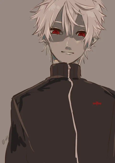 #KuzuArt落書きの顔色が悪い葛葉 