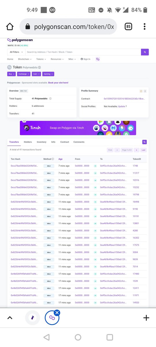 polymeebits's tweet photo. People start grabbing let's do it before to late https://t.co/95ElqAvLFx