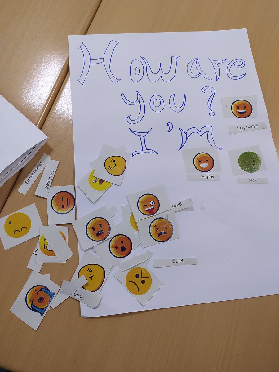 stmungo_library's tweet photo. Today at the EAL club, pupils learned to express their emotions & feelings.
Posters will be ready very soon 😍😭🤣🙄☺️💪 #expressYourFeelings #poster #library #libraryactivity #libraryclub #eal https://t.co/BufFhfgL7g