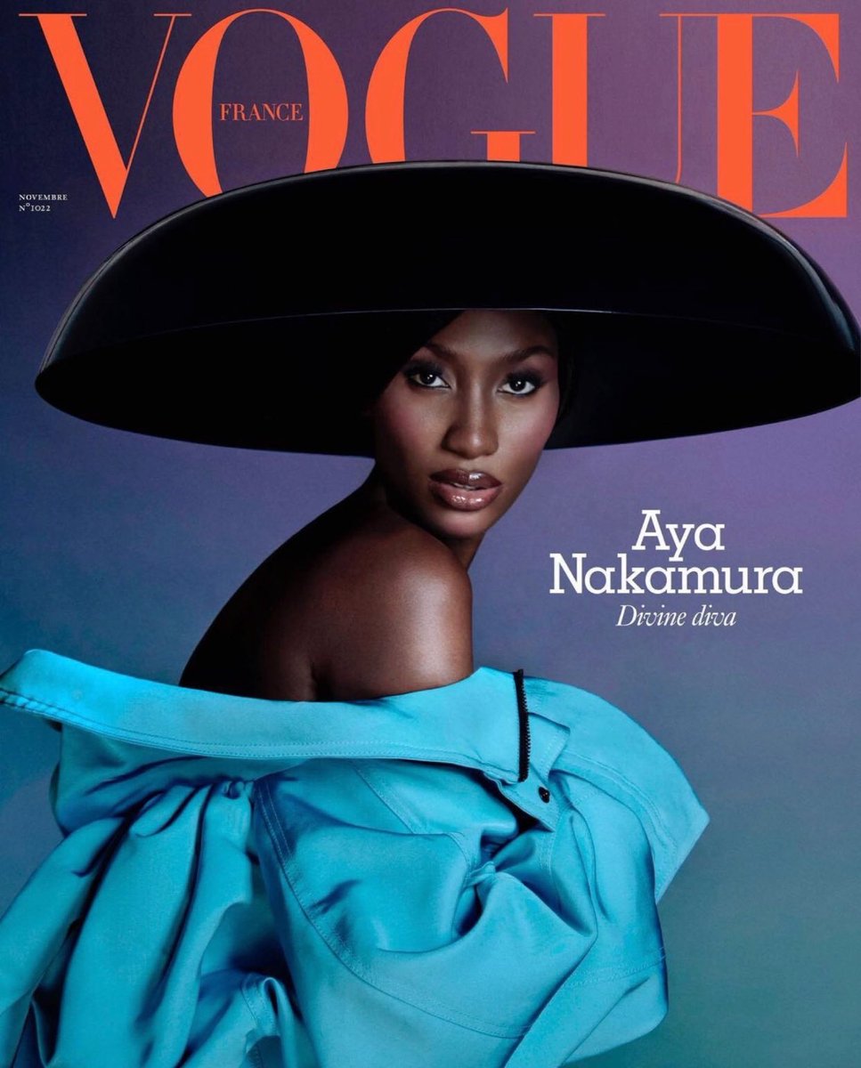 Aya Nakamura is the first cover star of Vogue France. 

Photographed by Carlijn Jacobs.